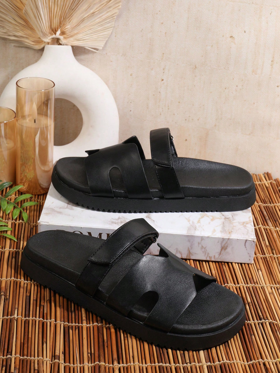 Sandale SHEIN, negru