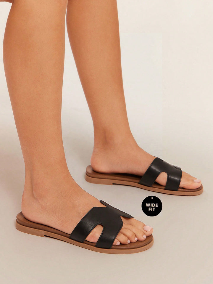 Sandale SHEIN, negru