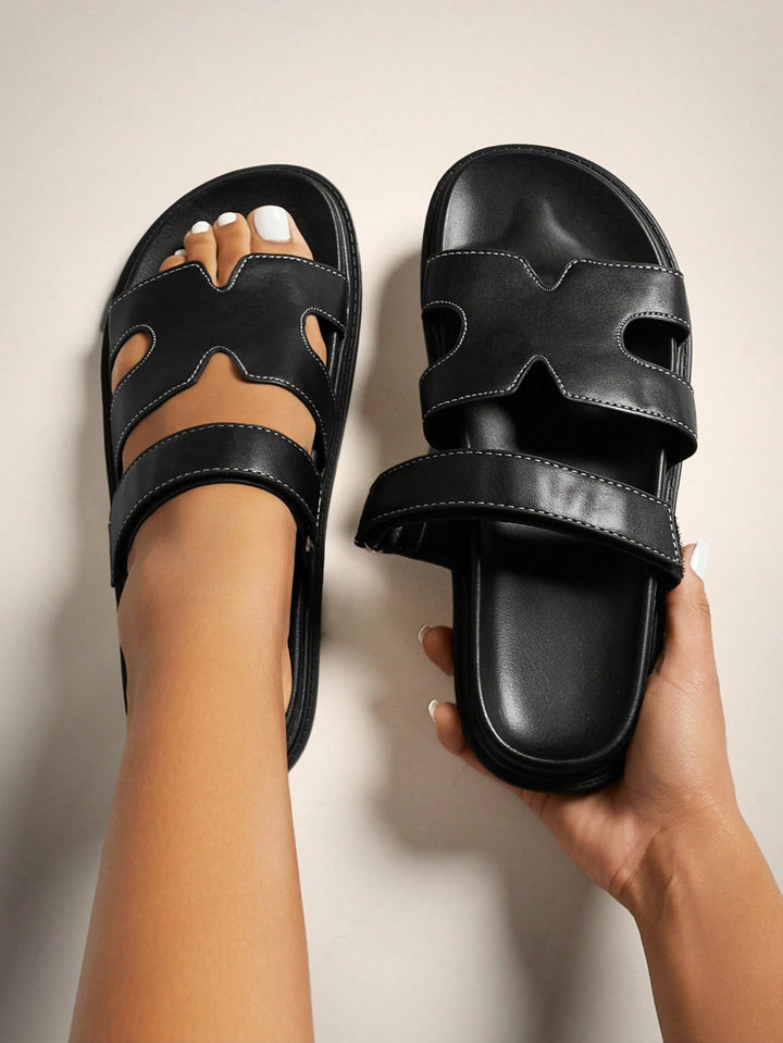 Sandale SHEIN, negru