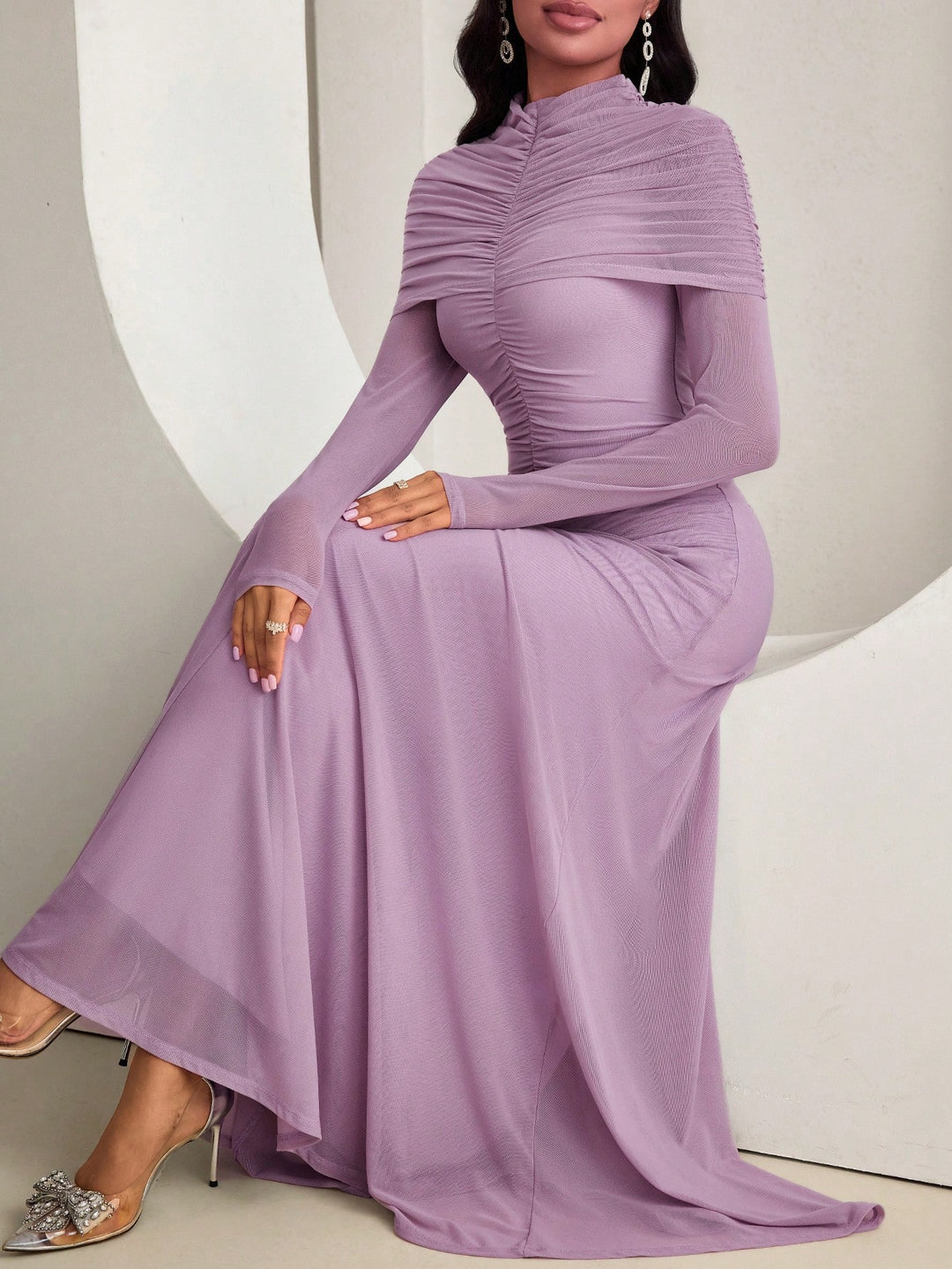 Rochie maxi SHEIN, mov