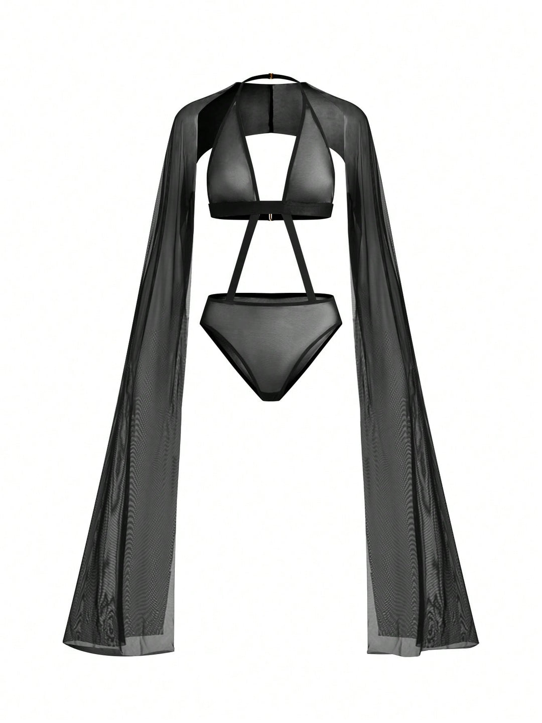 Set de lenjerie SHEIN, negru