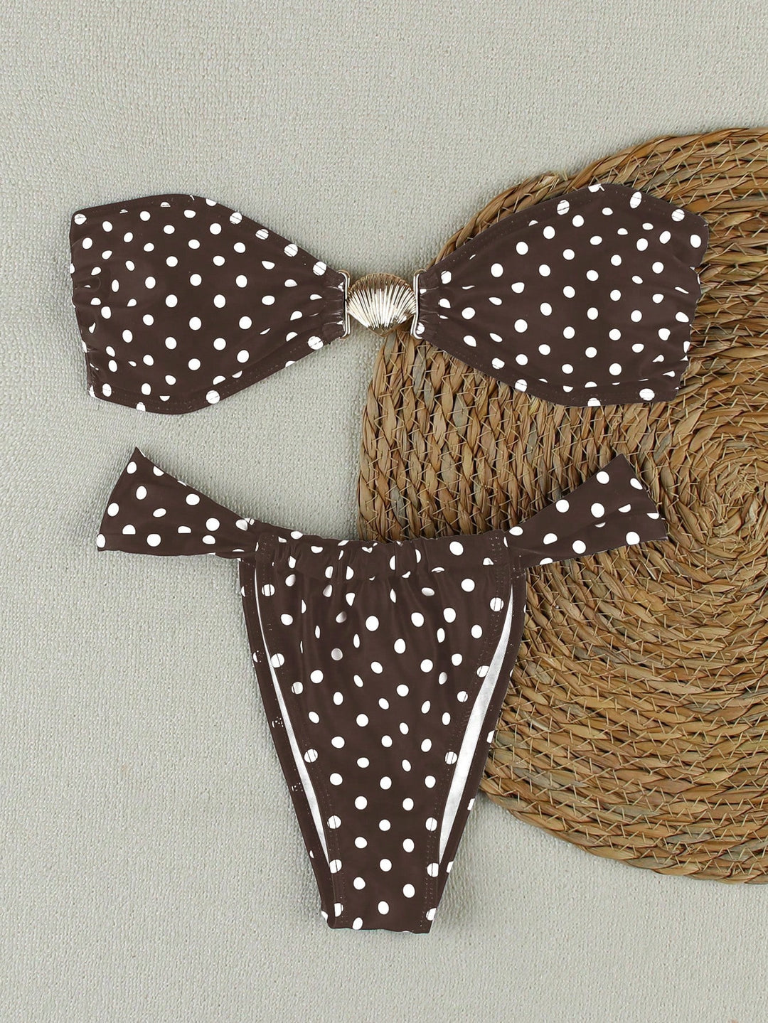 Set bikini SHEIN, maro
