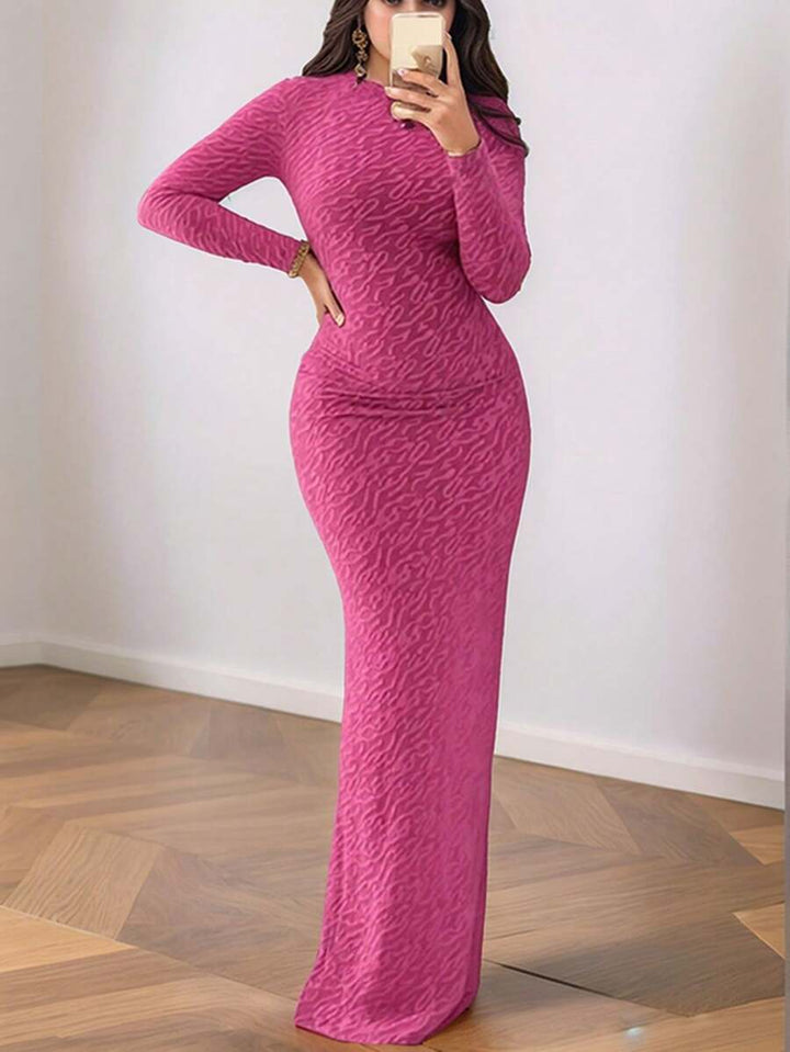 Rochie maxi SHEIN, roz