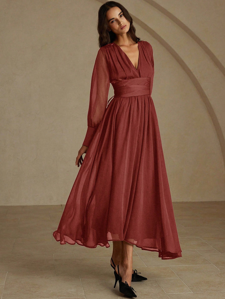 Rochie maxi SHEIN, roz