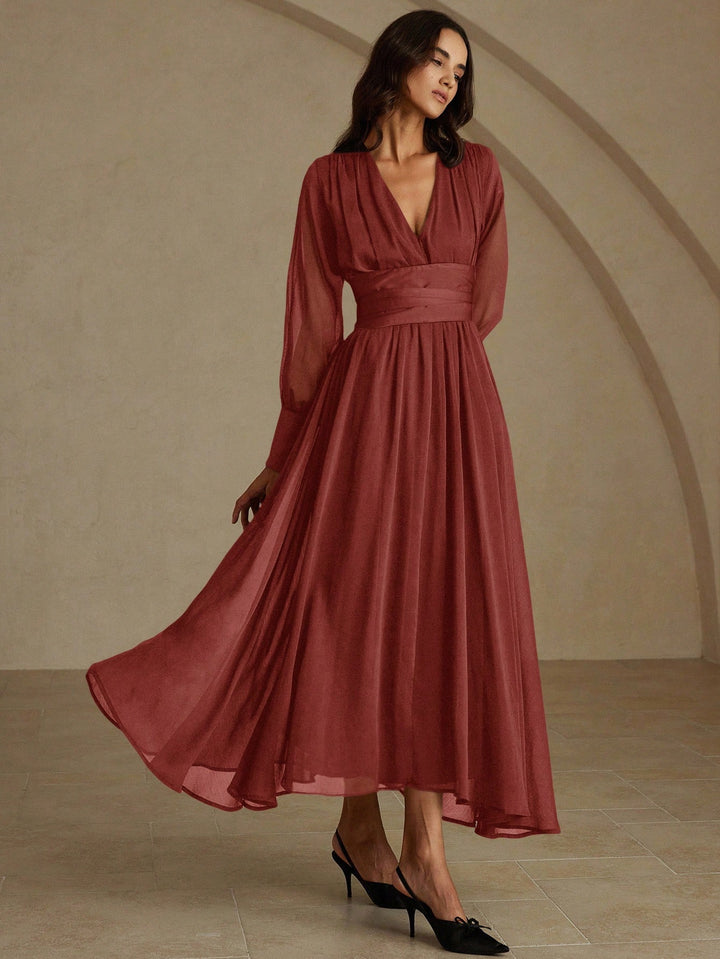 Rochie maxi SHEIN, roz