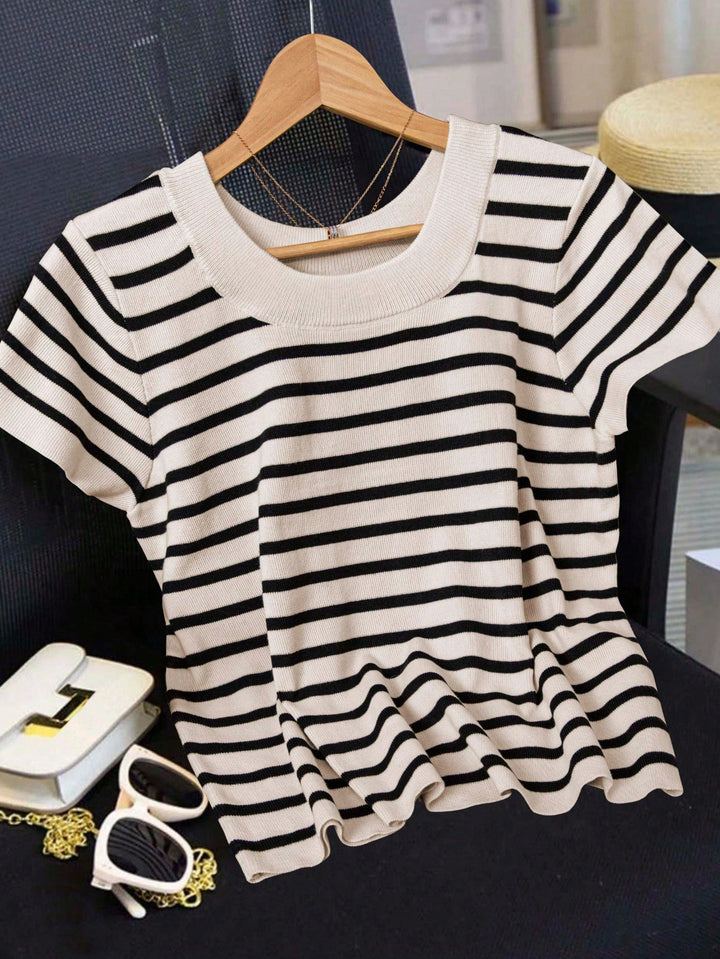 Pulover tricotat SHEIN, bej
