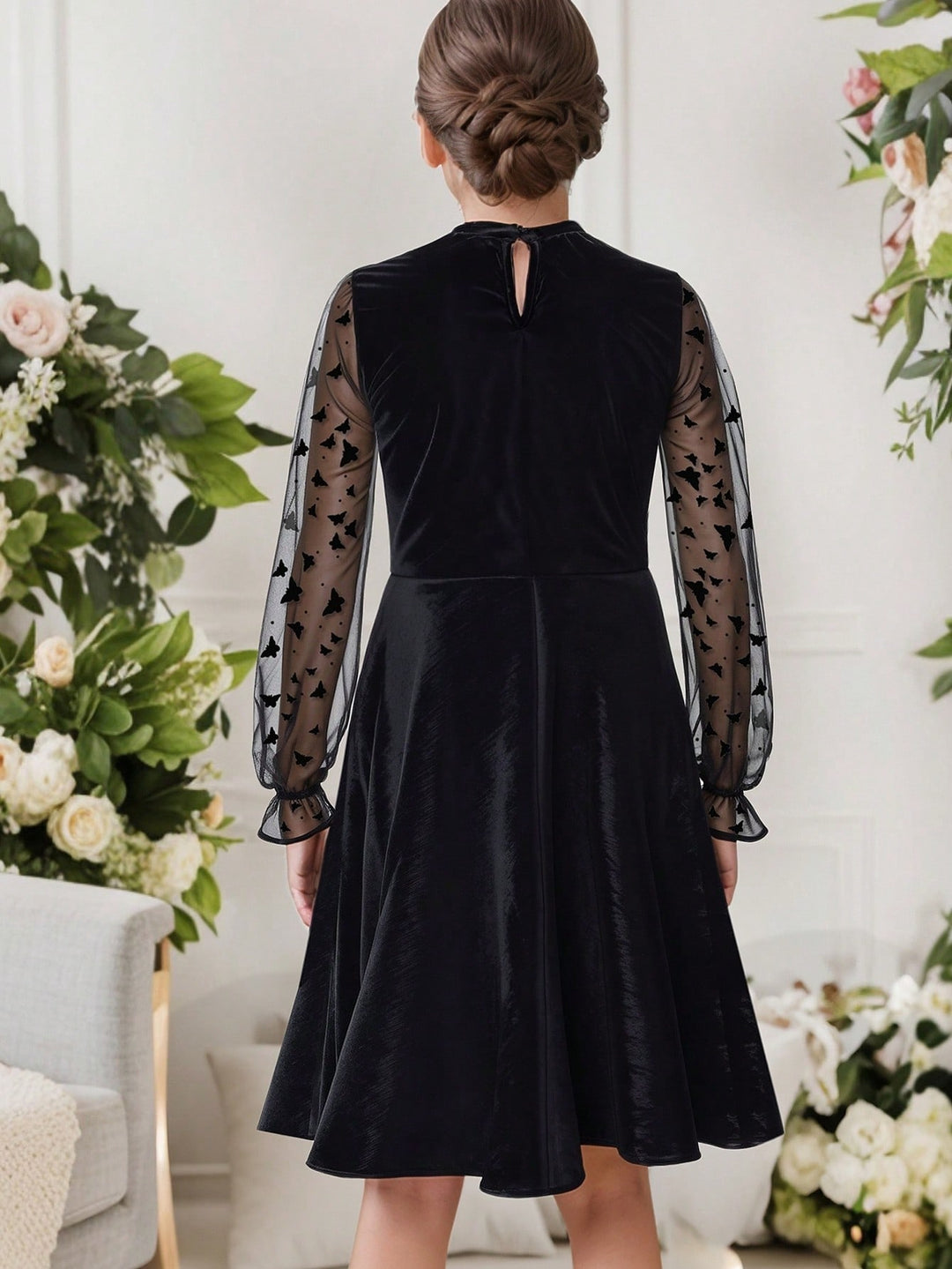Rochie mini SHEIN, negru