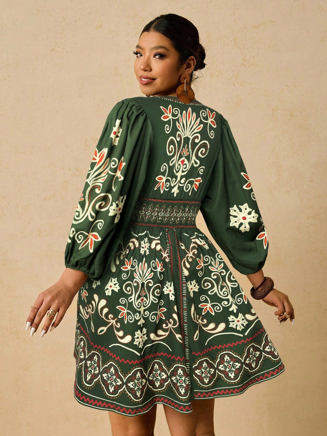 SHEIN mini ruha, zöld