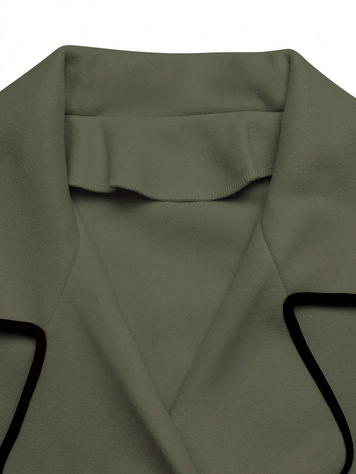 Palton SHEIN, verde