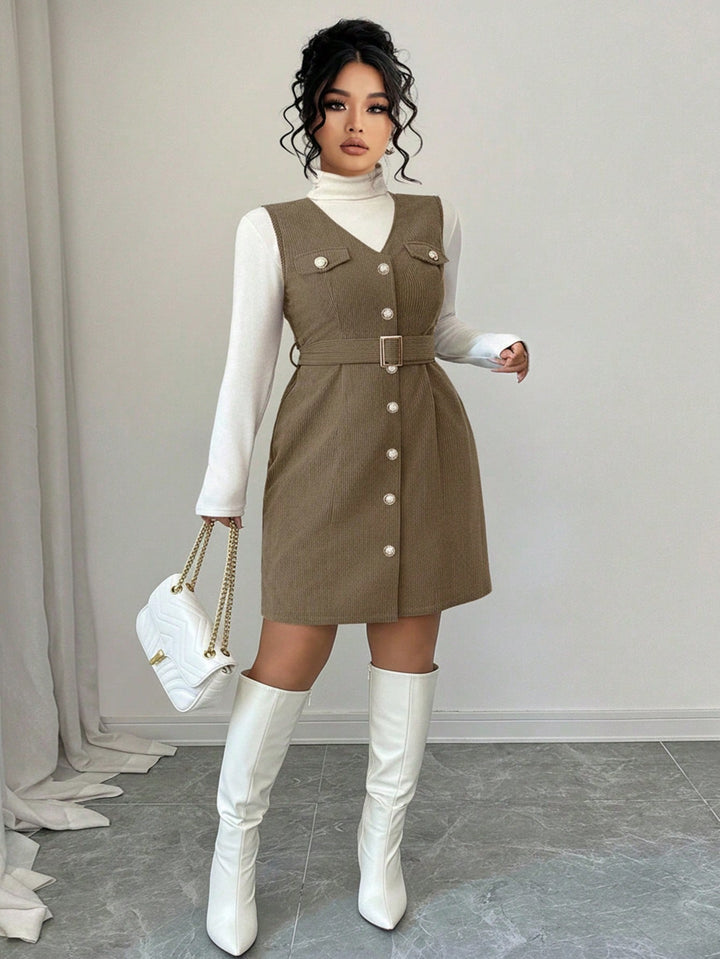 Rochie SHEIN, maro