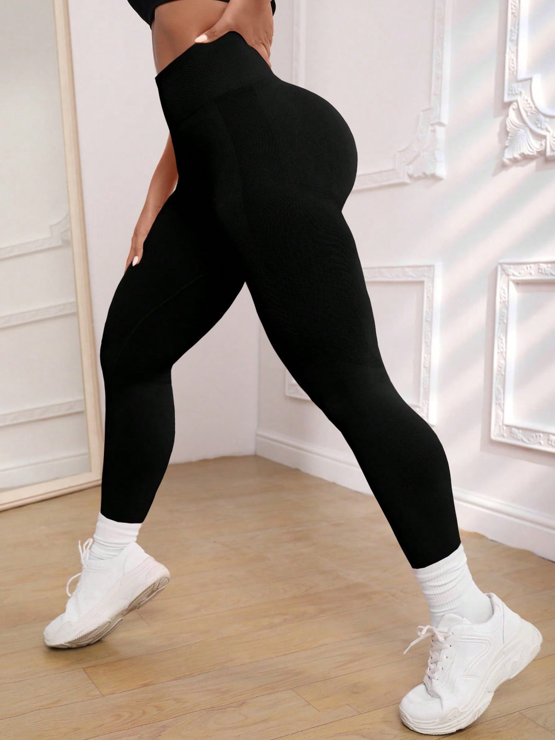 Colanti SHEIN, negru