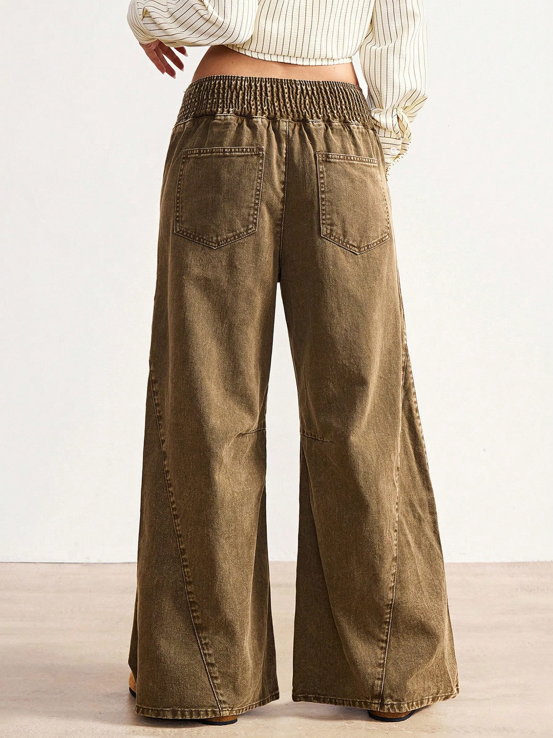 Jeans SHEIN, kaki