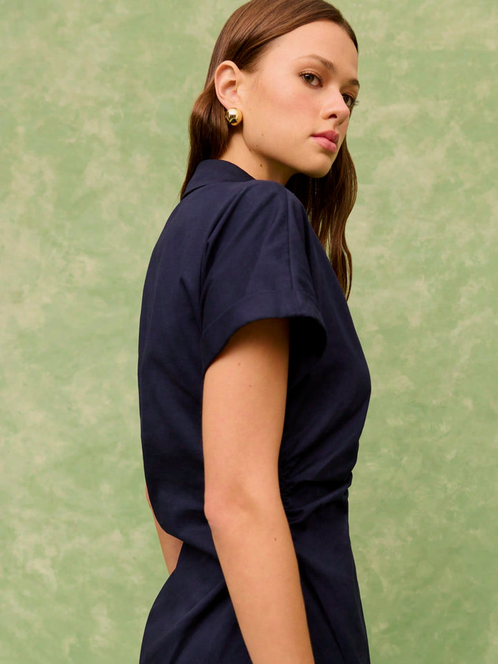 Rochie midi SHEIN, albastru