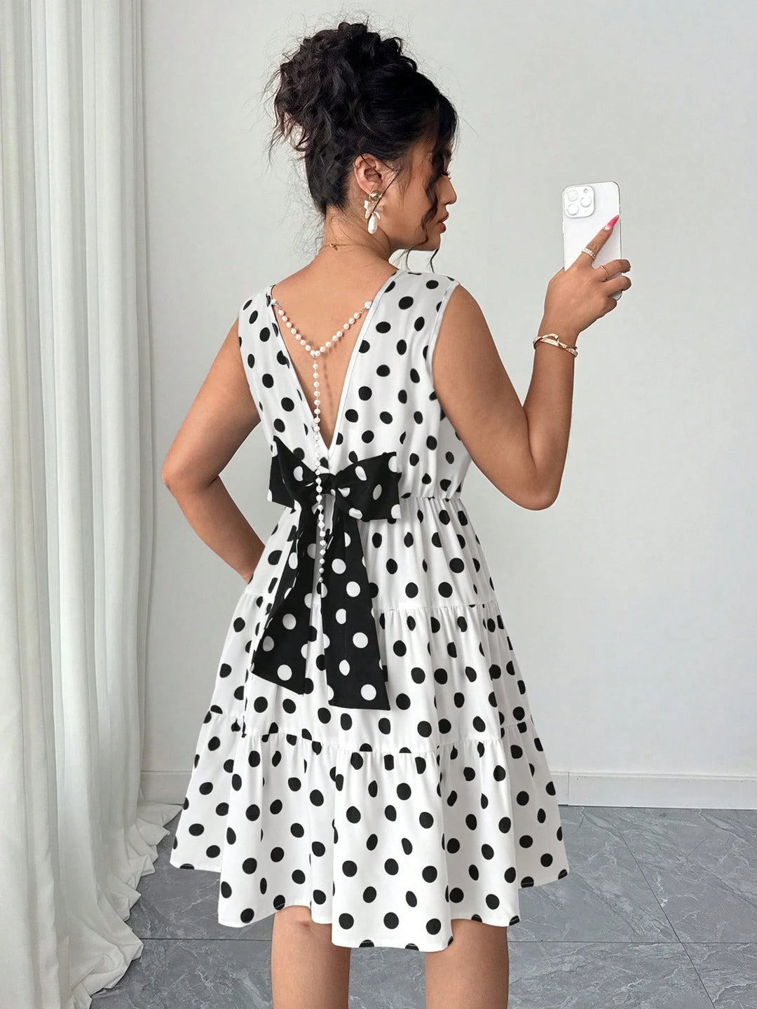 SHEIN mini ruha, fehér