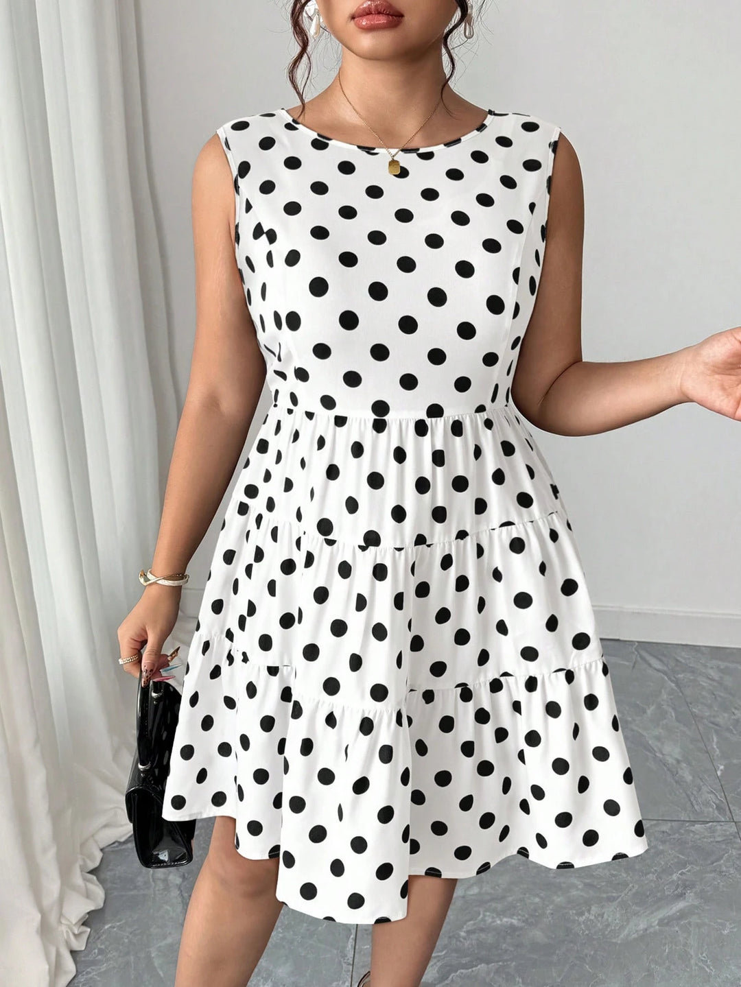 SHEIN mini ruha, fehér