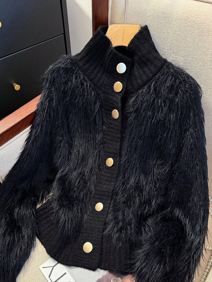 Cardigan SHEIN, negru
