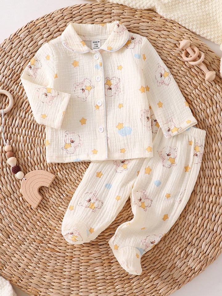 Compleu pijamale SHEIN, mix culori