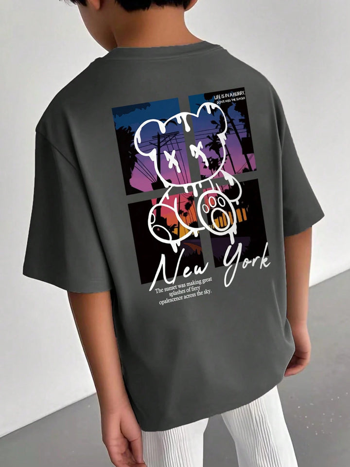 Tricou SHEIN, gri