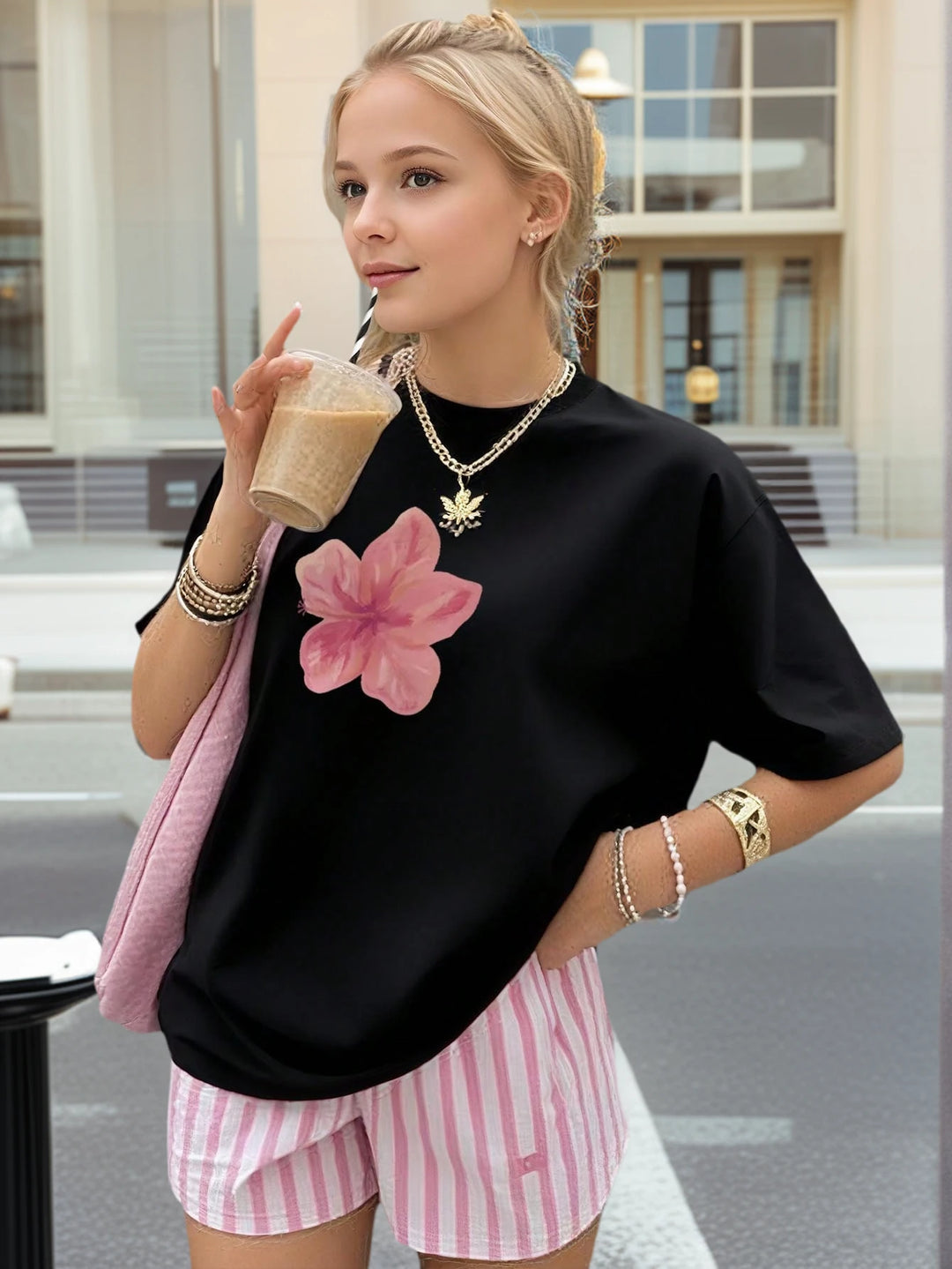 Tricou SHEIN, negru
