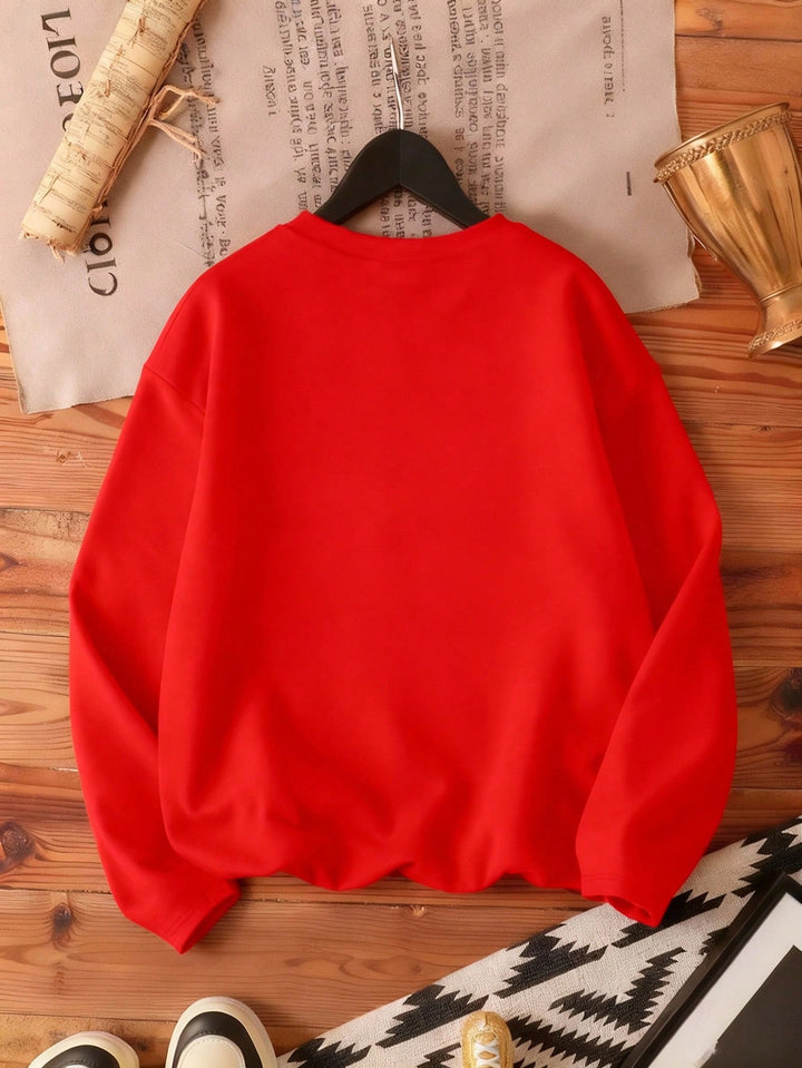 SHEIN póló, piros