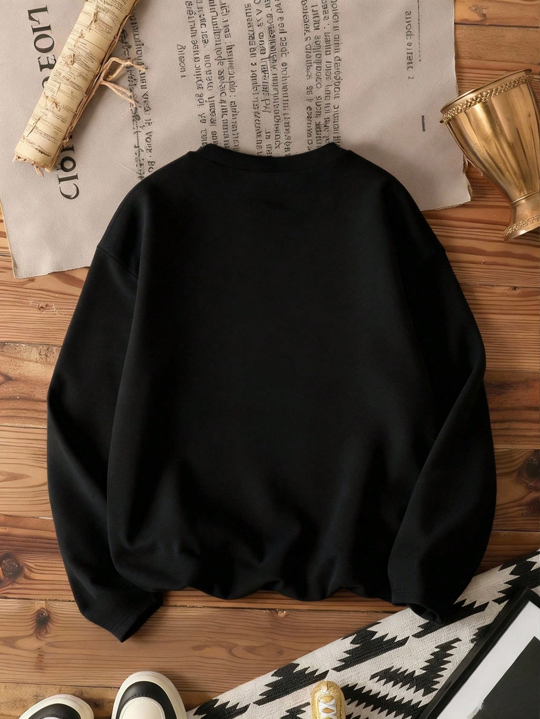 SHEIN T-shirt, black