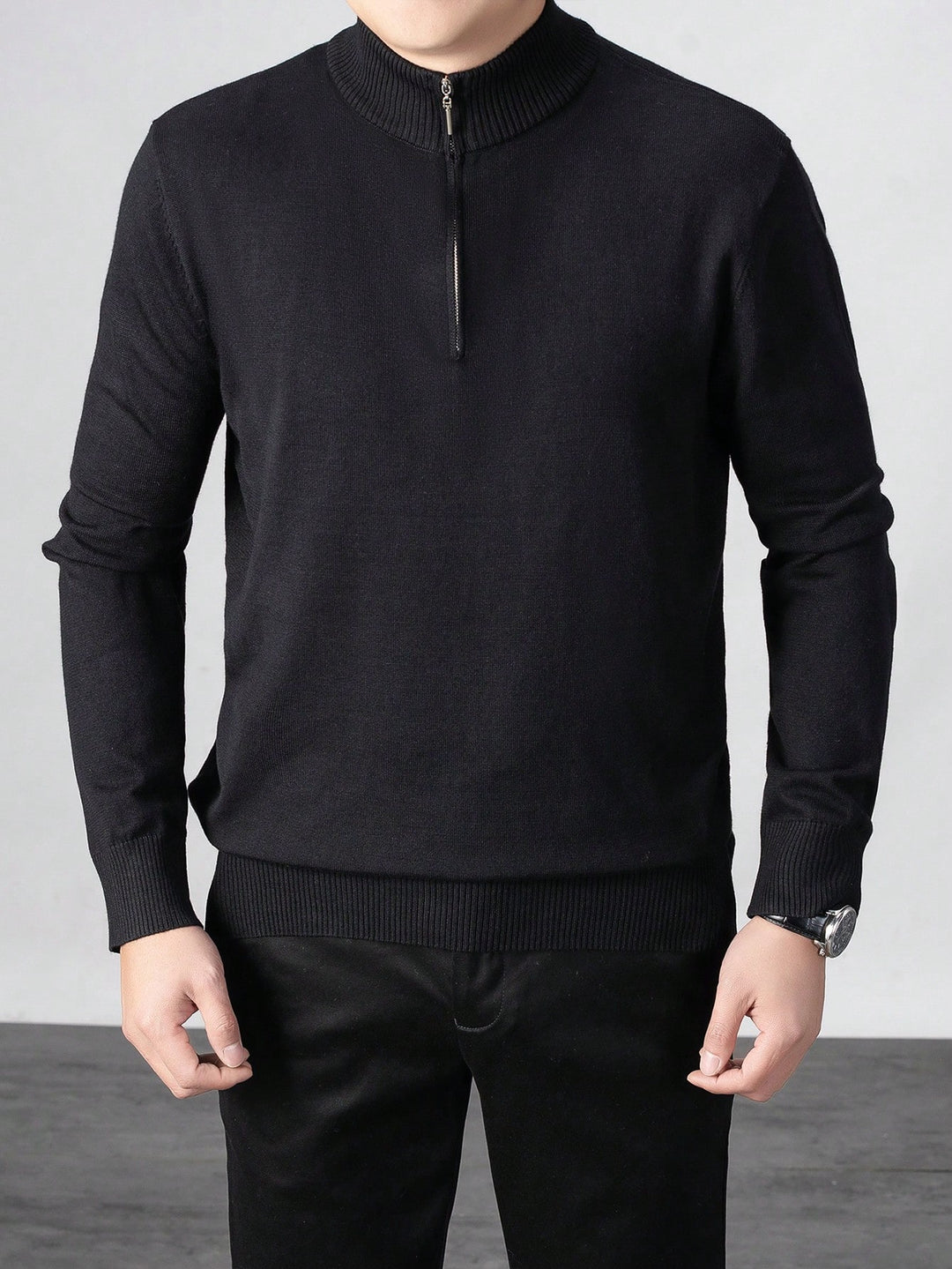 Pulover SHEIN, negru