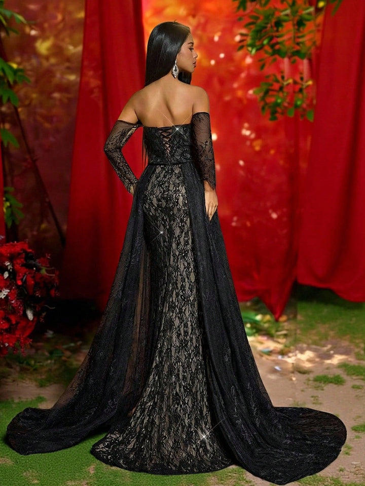 Rochie maxi SHEIN, negru