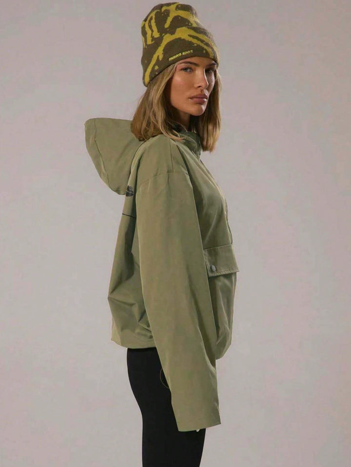 Jachetă sport SHEIN, verde
