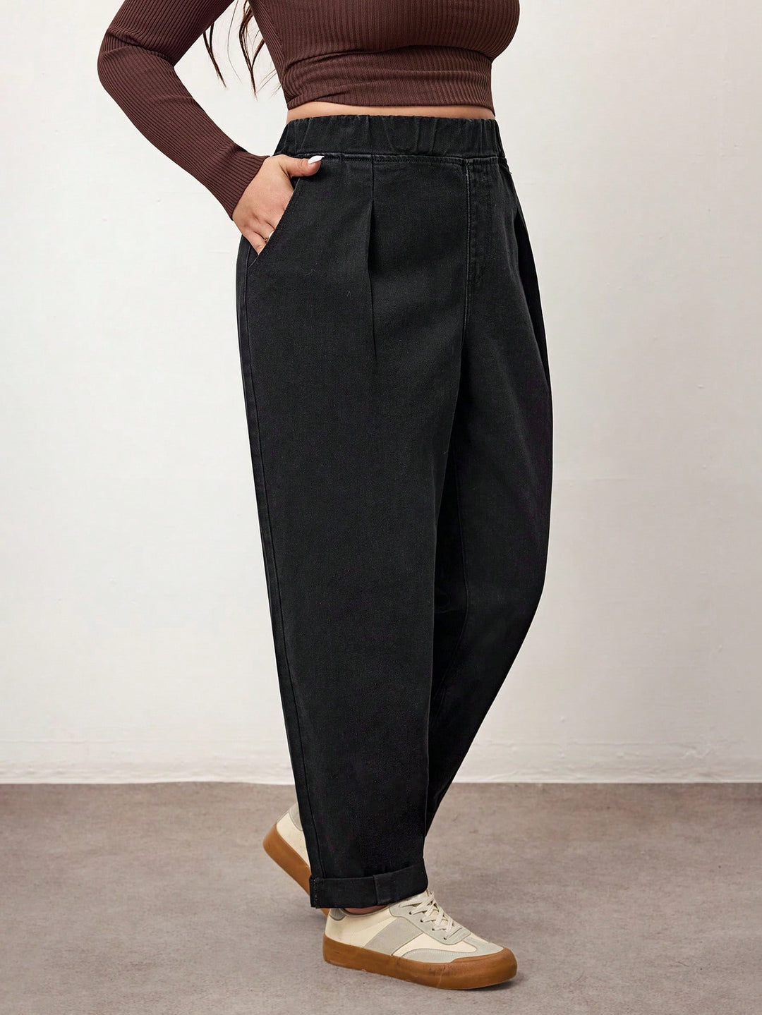 Jeans SHEIN, negru