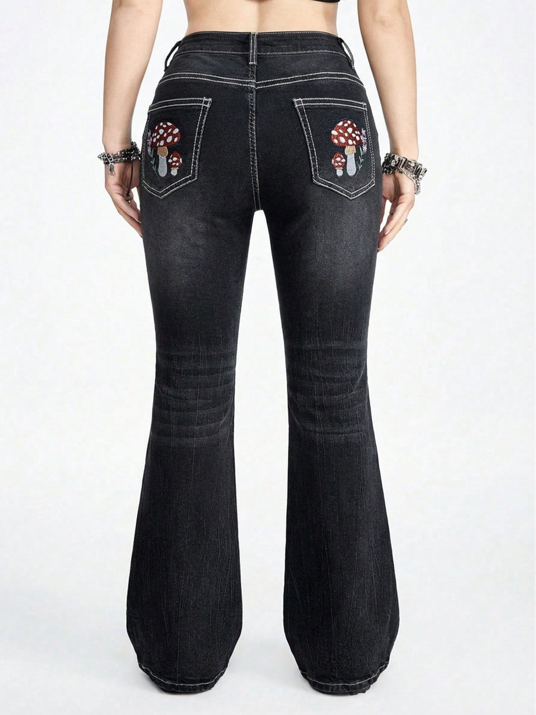 Jeans SHEIN, negru