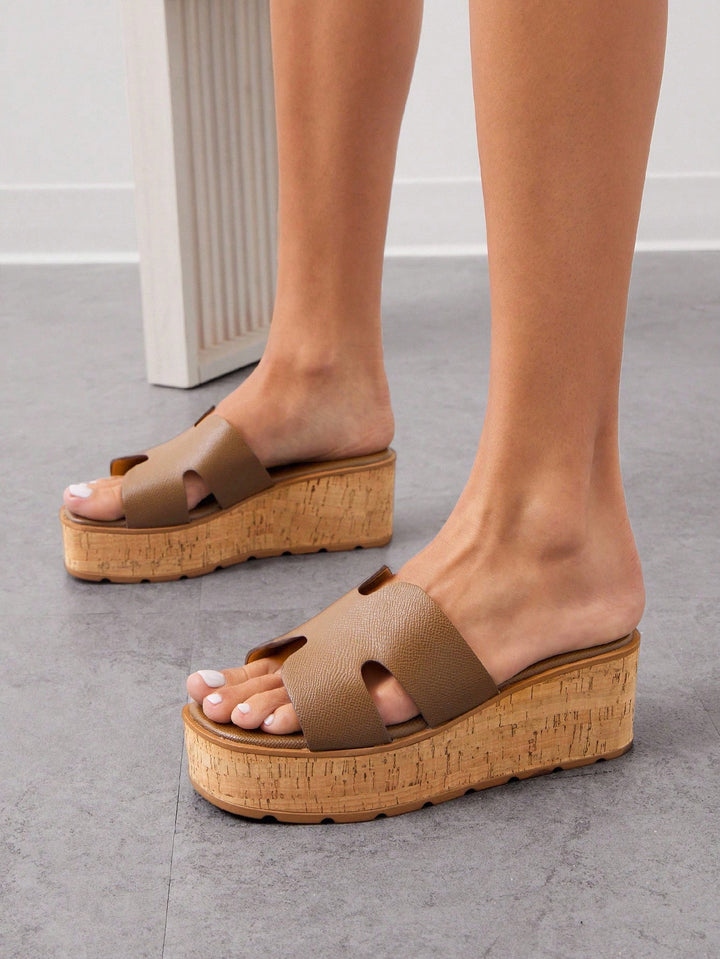 Sandale SHEIN, kaki