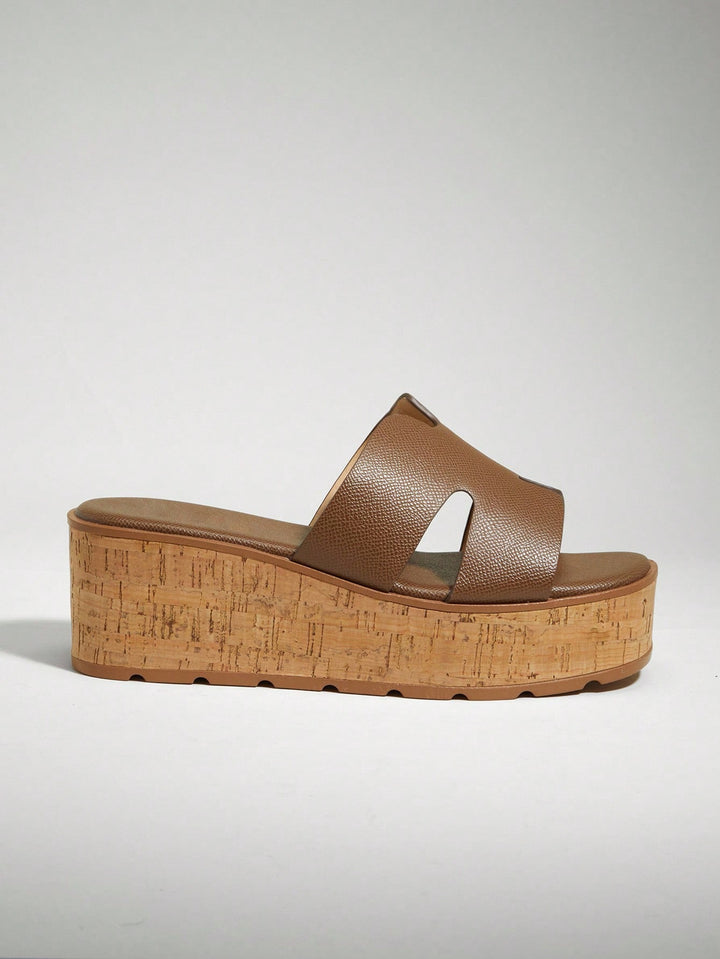 Sandale SHEIN, kaki