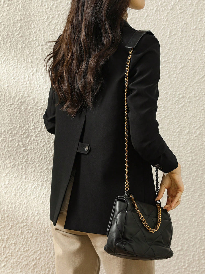 Sacou SHEIN, negru
