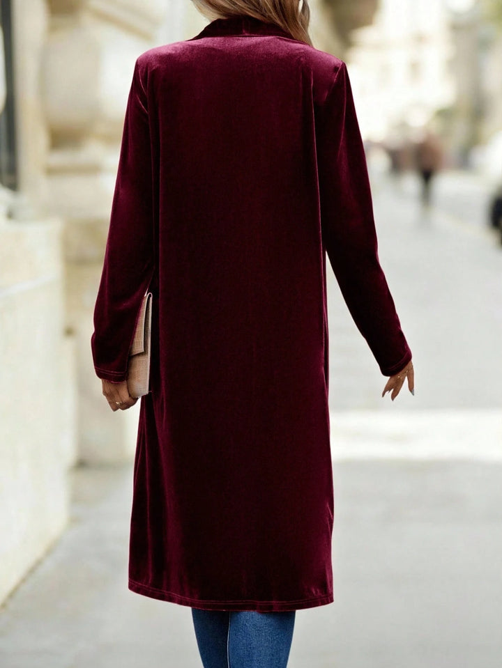 Cardigan SHEIN, vișiniu
