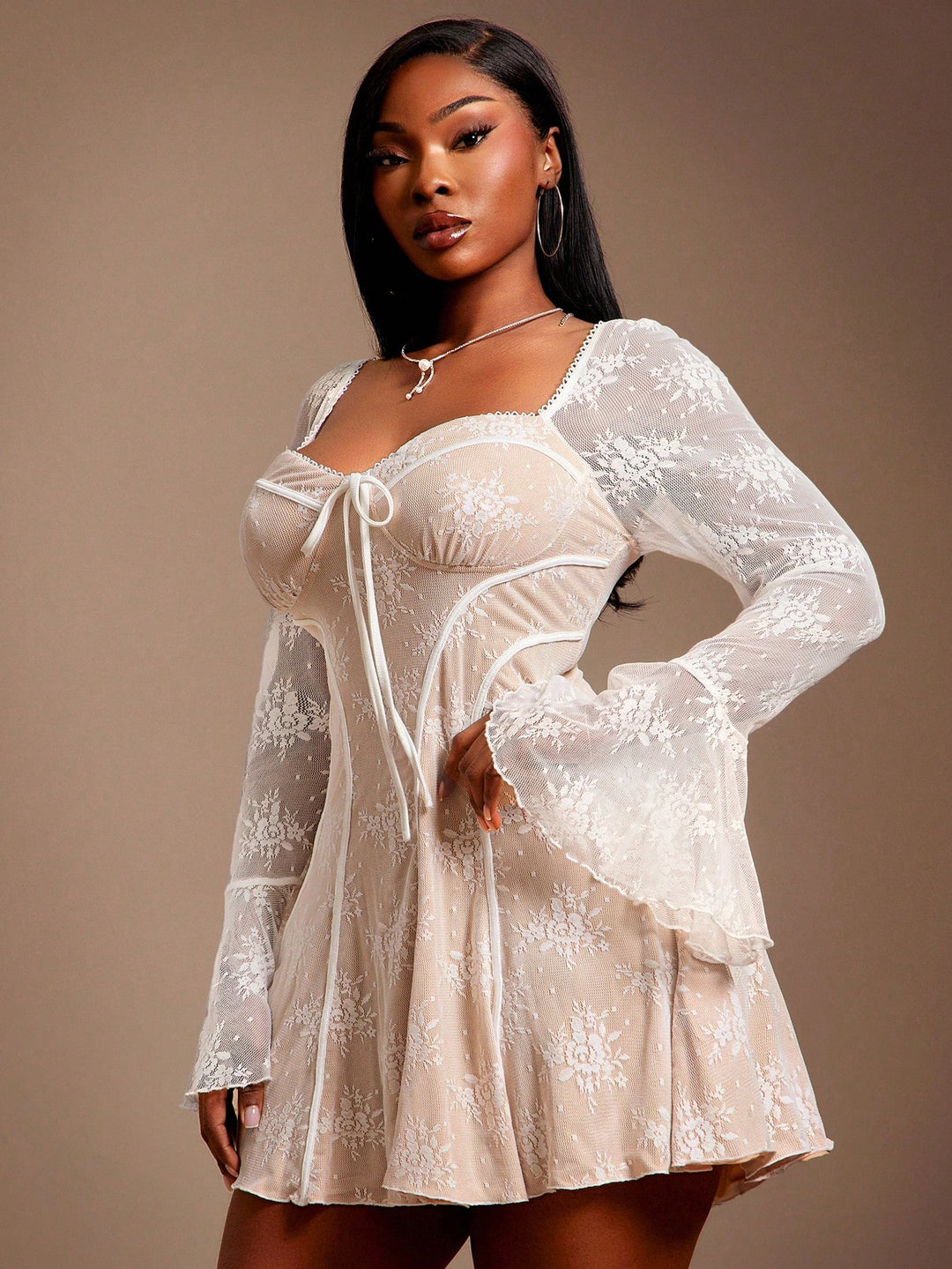 Rochie SHEIN, alb