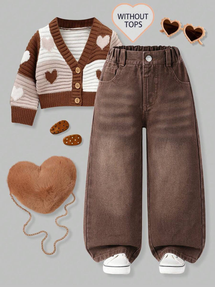 Jeans SHEIN, maro
