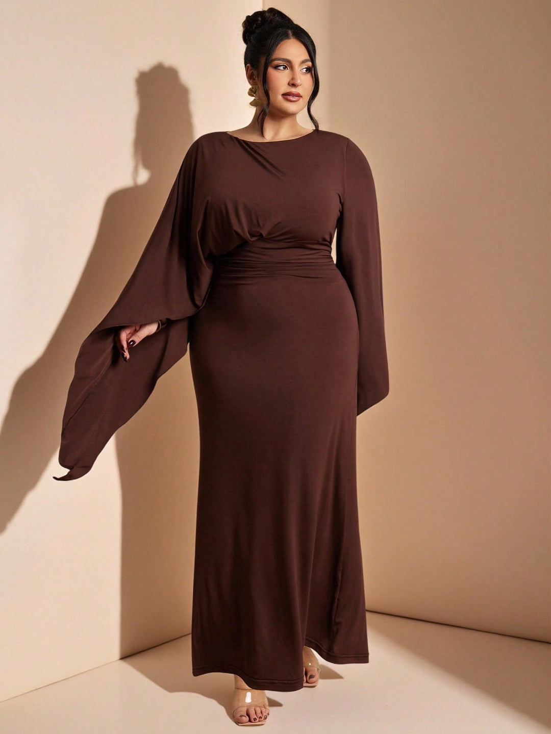 Rochie SHEIN, maro