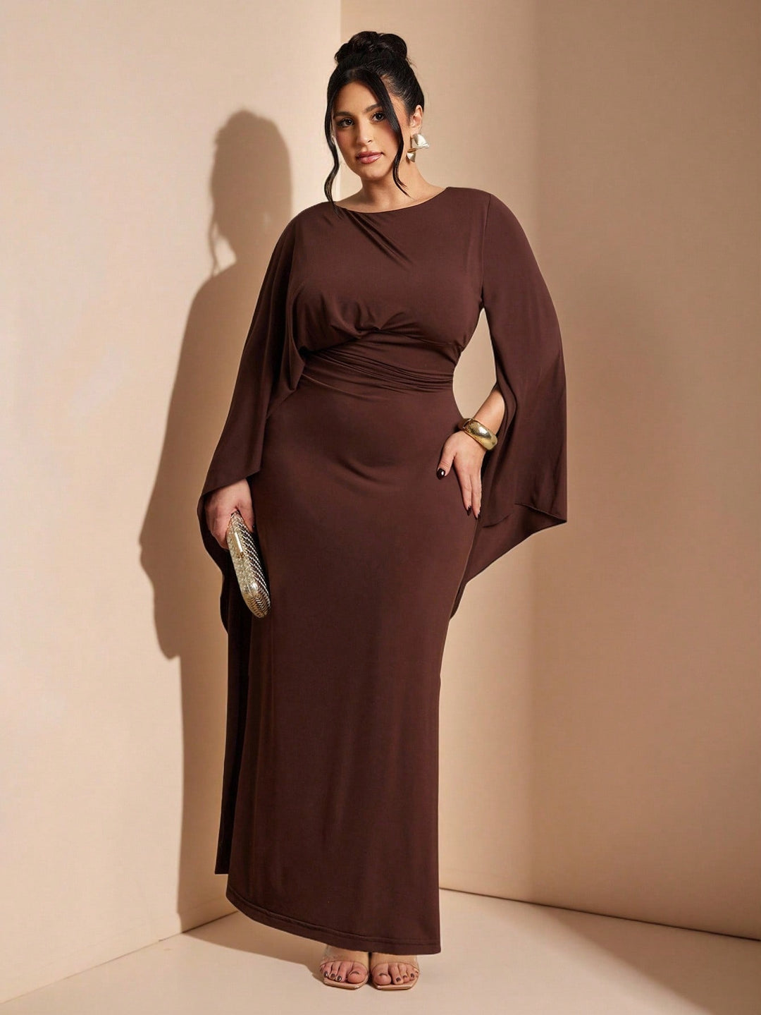 Rochie SHEIN, maro