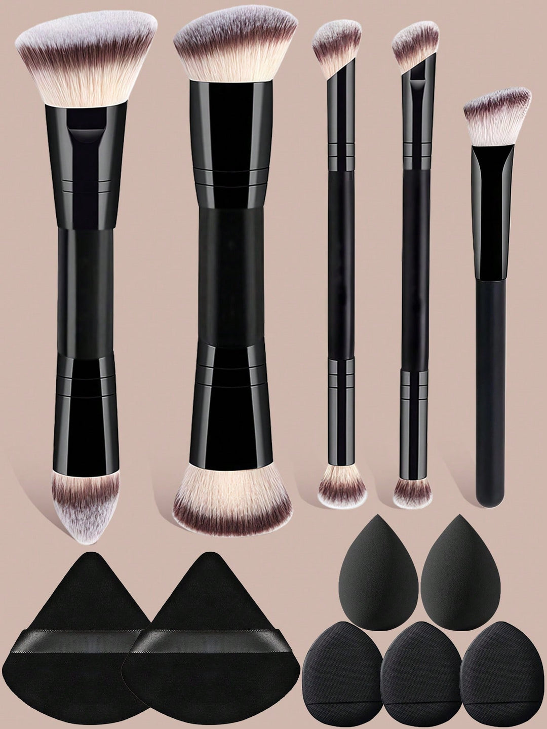 Set de perii SHEIN, negru