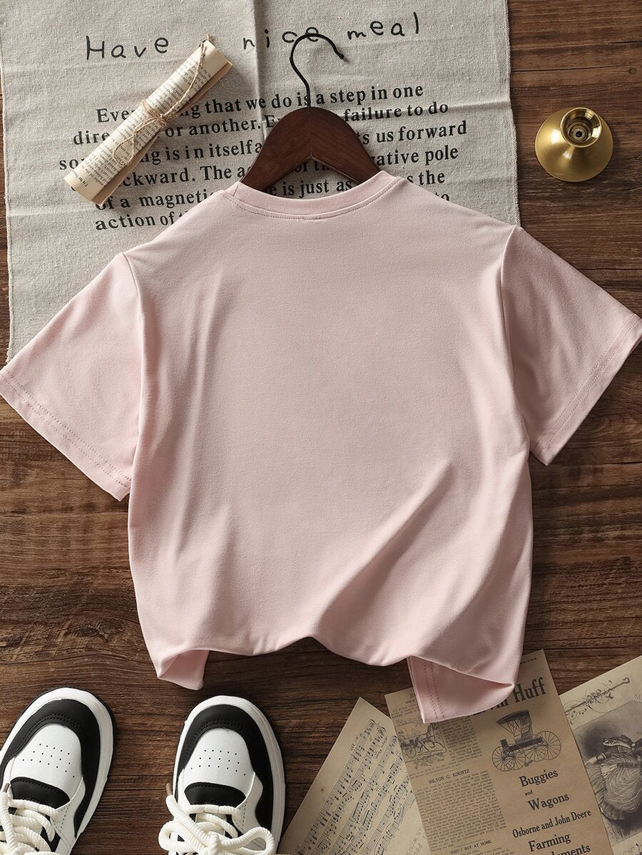 Tricou SHEIN, roz