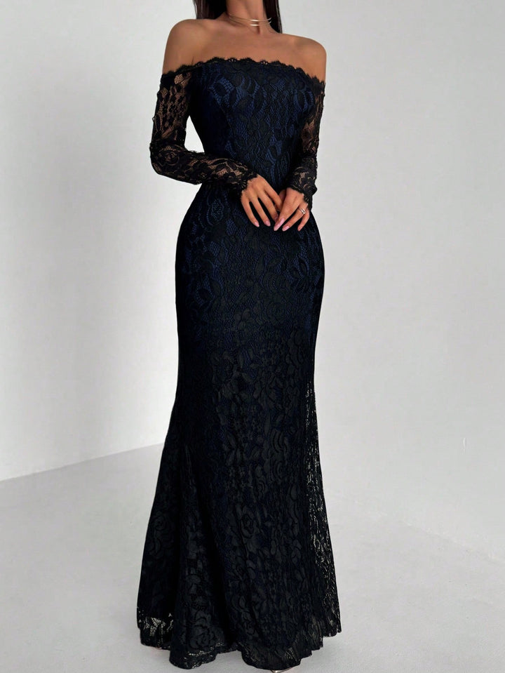 Rochie maxi SHEIN, albastru
