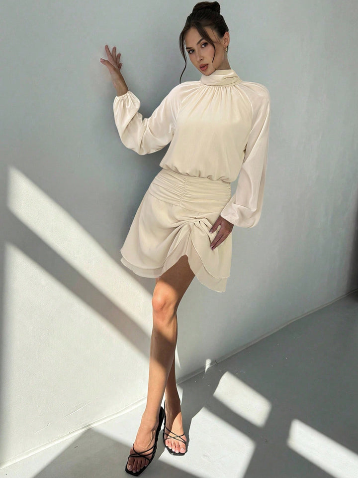 Rochie mini SHEIN, portocaliu