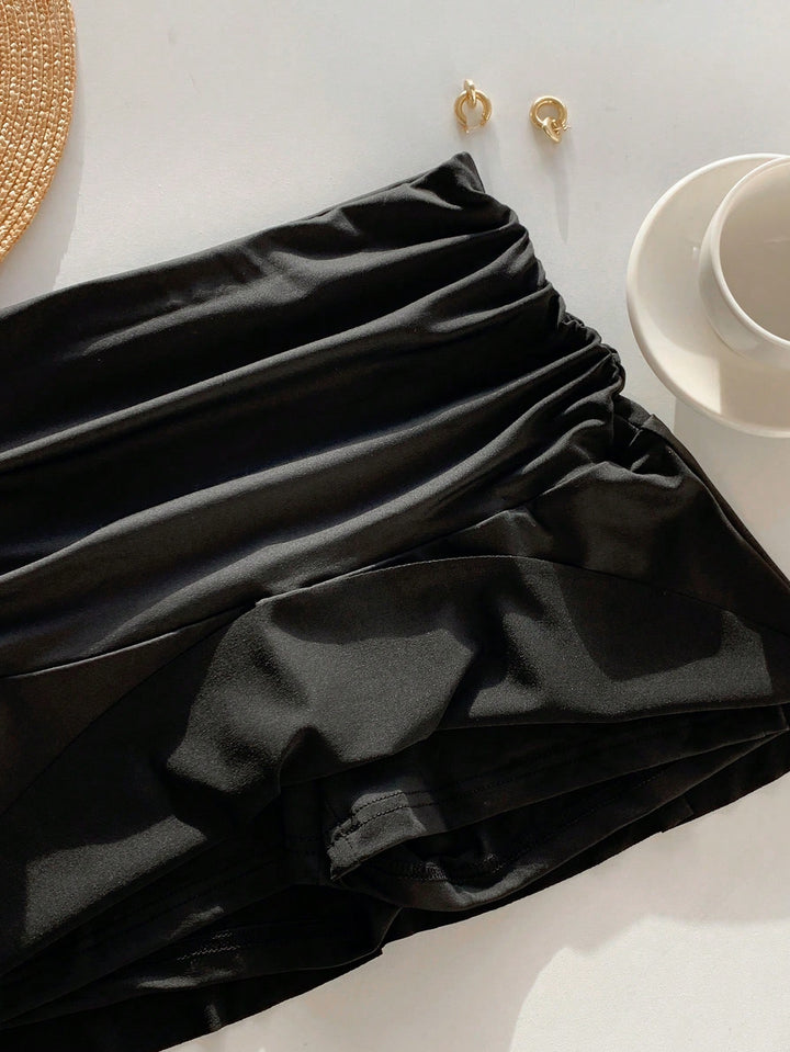 Fustă pantalon SHEIN, negru