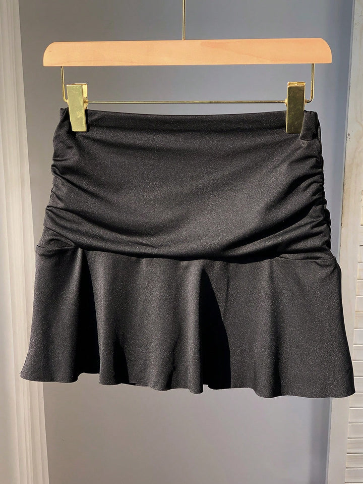 Fustă pantalon SHEIN, negru