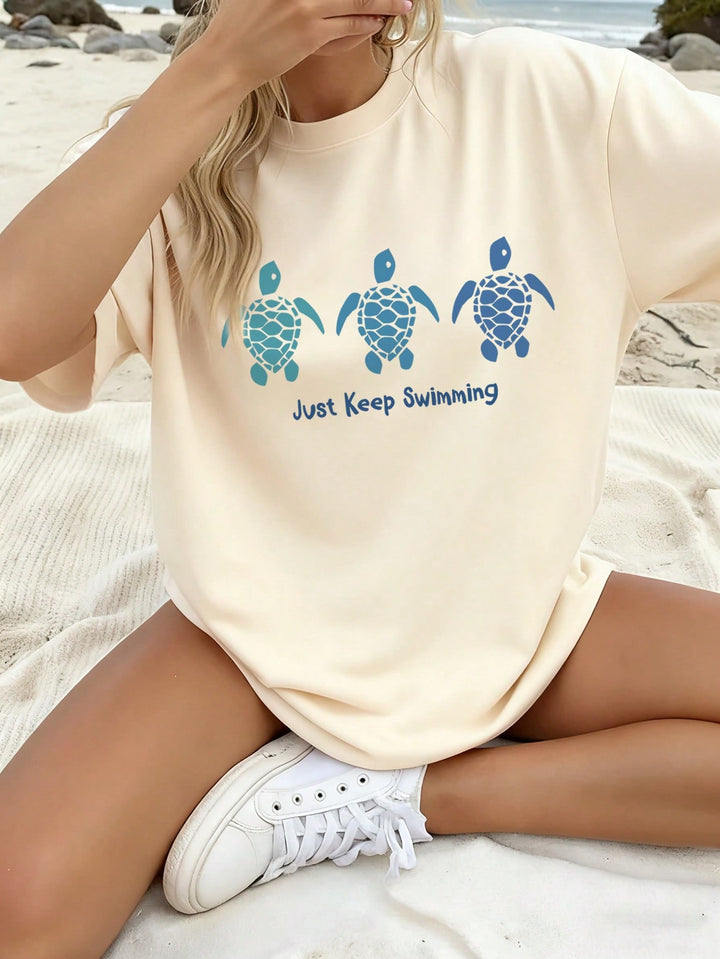 Tricou SHEIN, bej