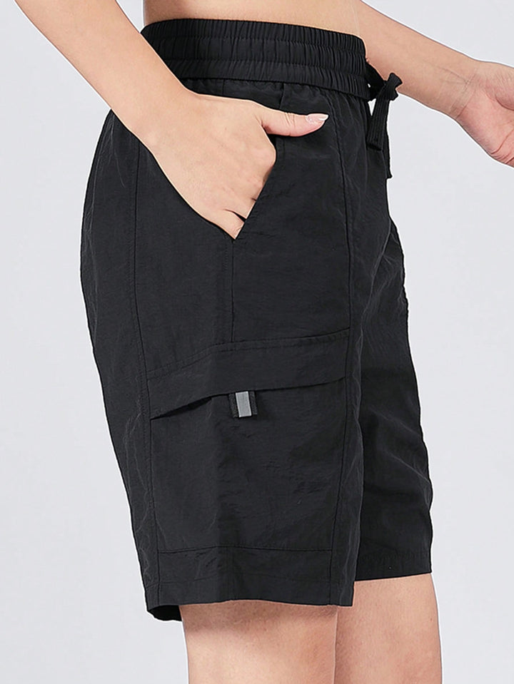 Pantaloni scurți SHEIN, negru