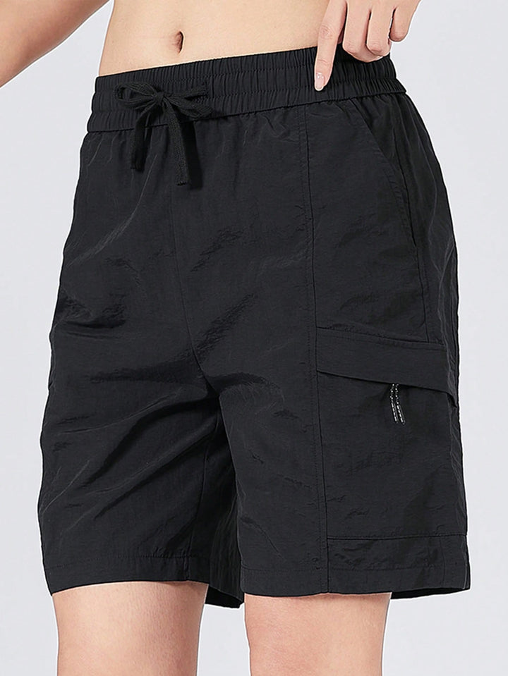Pantaloni scurți SHEIN, negru