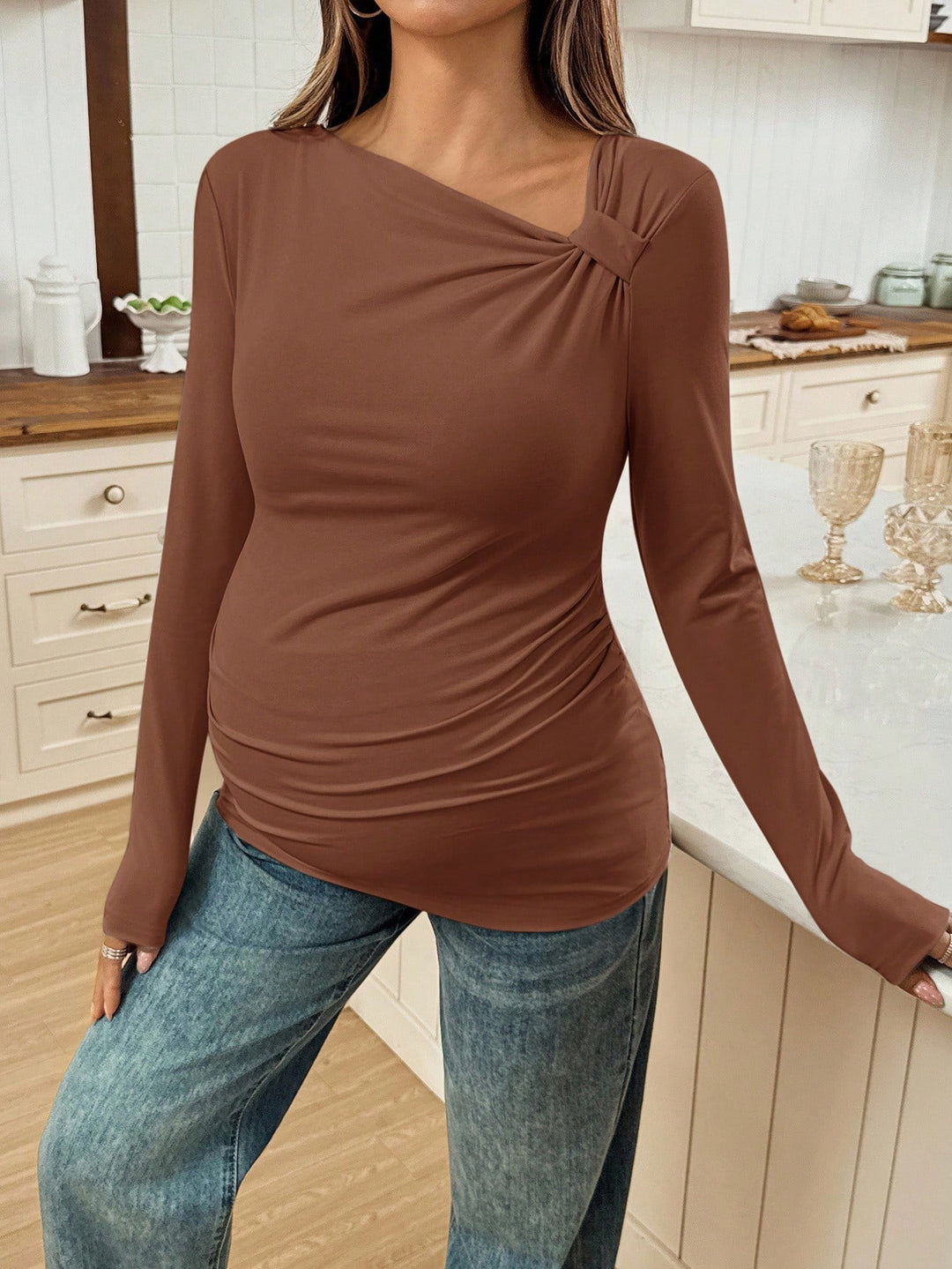 Tricou SHEIN, maro