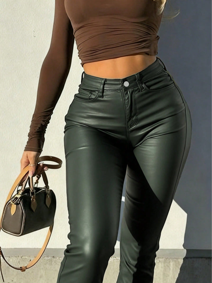 Pantaloni SHEIN, kaki