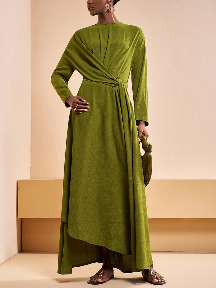 Rochie maxi SHEIN, verde
